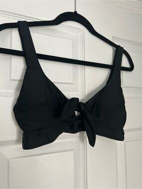 Aerie Black Bathing Suit Top